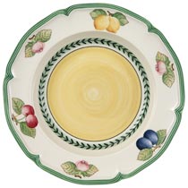 French Garden Soup Plate